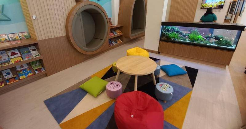 Ruang baca anak SIS Preschool Sendayu City - Popmama.com/Daffa Almaas